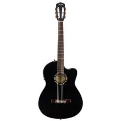 Acoustic Guitars Fender CN-140SCE Nylon Thinline - Black - Walnut Fingerboard