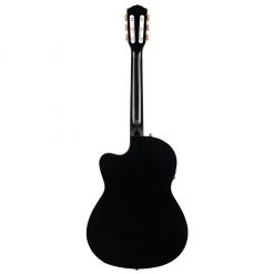 Acoustic Guitars Fender CN-140SCE Nylon Thinline - Black - Walnut Fingerboard
