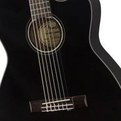 Acoustic Guitars Fender CN-140SCE Nylon Thinline - Black - Walnut Fingerboard