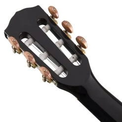 Acoustic Guitars Fender CN-140SCE Nylon Thinline - Black - Walnut Fingerboard