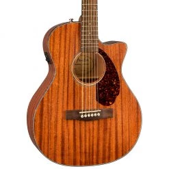 Fender CC-60SCE Acoustic Guitar All Mahogany Satin Concert Solid Cutaway W/ Pickup - 0970153522