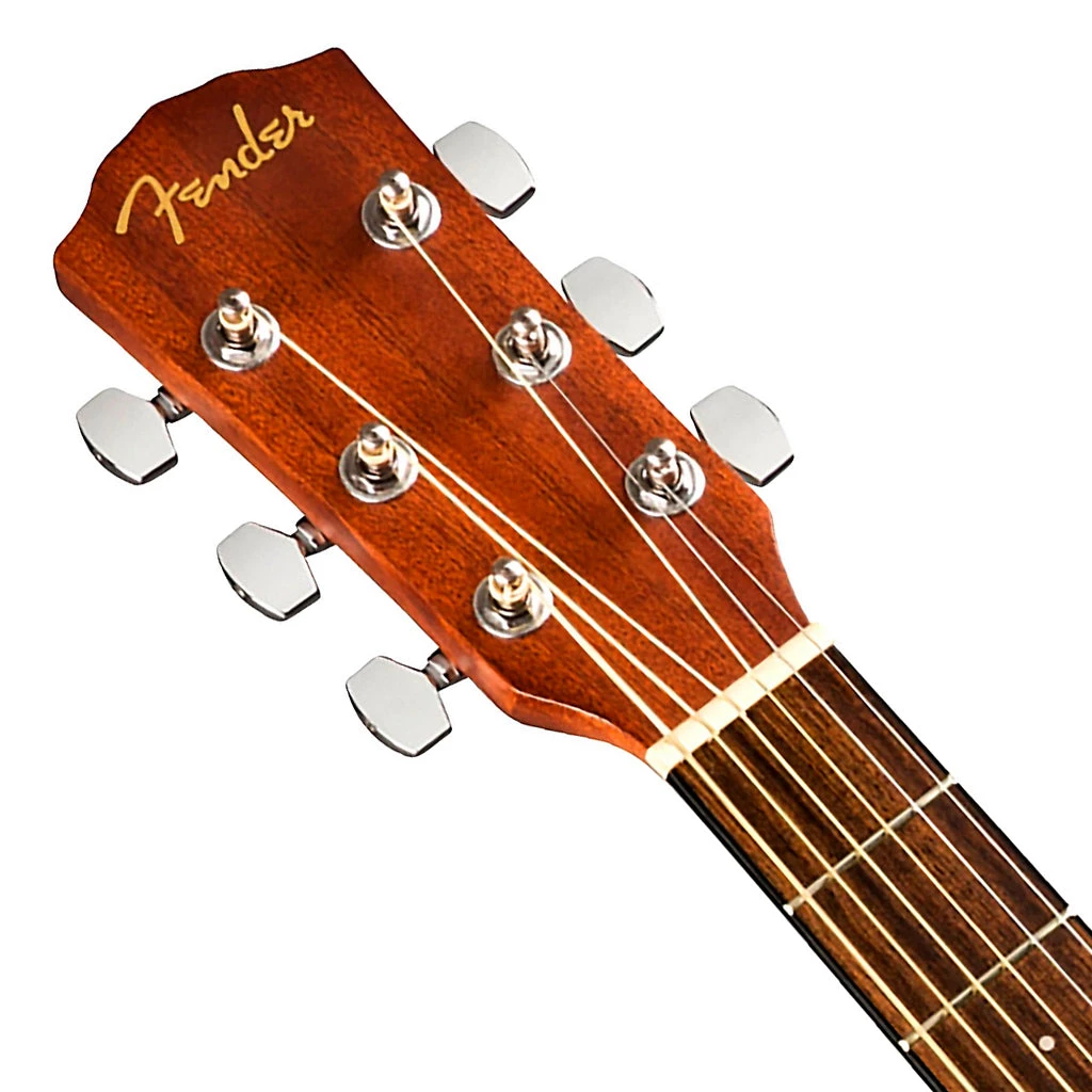 Fender CC-60SCE Acoustic Guitar All Mahogany Satin Concert Solid Cutaway W/ Pickup - 0970153522