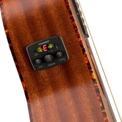 Fender CC-60SCE Acoustic Guitar All Mahogany Satin Concert Solid Cutaway W/ Pickup - 0970153522