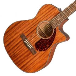 Fender CC-60SCE Acoustic Guitar All Mahogany Satin Concert Solid Cutaway W/ Pickup - 0970153522