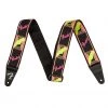 Fender - Neon Monogrammed Strap, Yellow/Pink See All