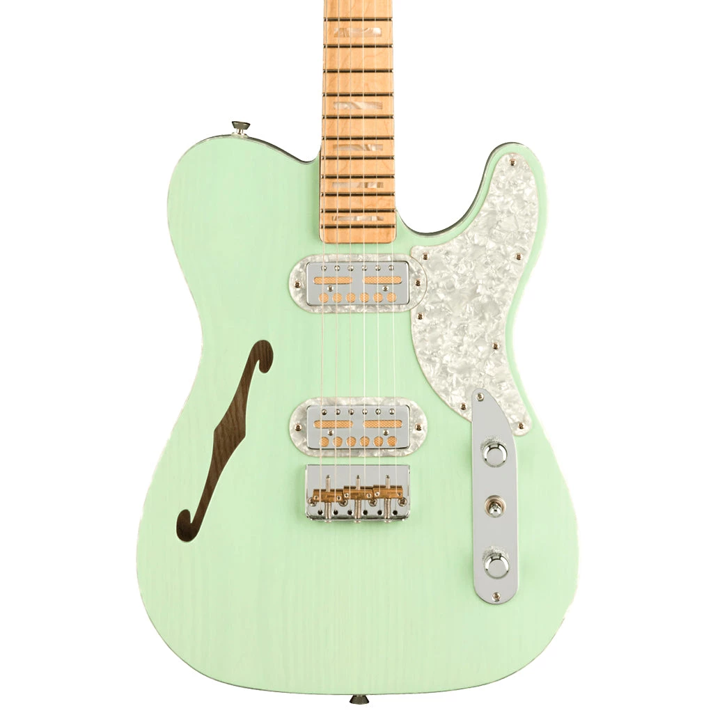 Fender - Parallel Universe II Tele Mágico, Maple Fingerboard - Transparent Surf Green