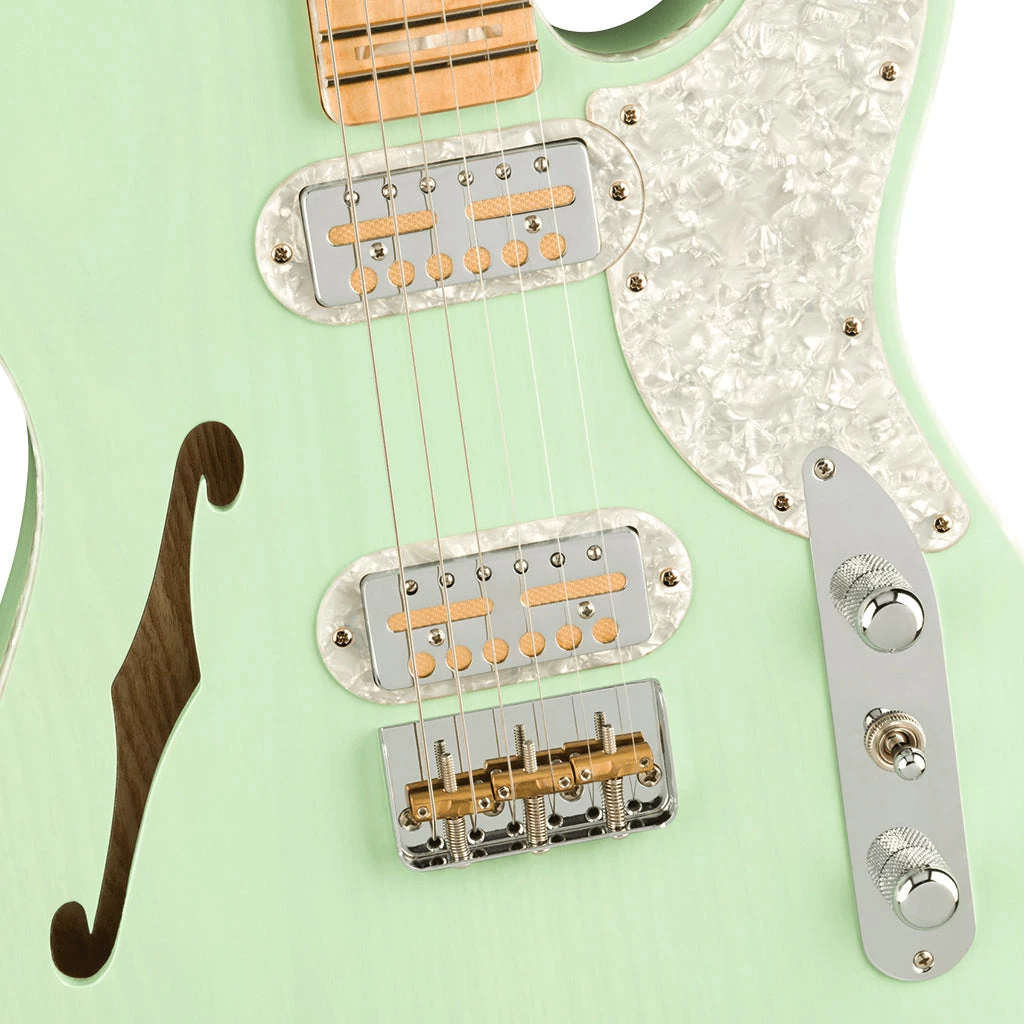 Fender - Parallel Universe II Tele Mágico, Maple Fingerboard - Transparent Surf Green