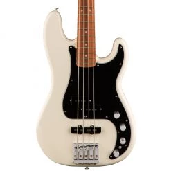Fender Deluxe Active Precision Bass Special - Olympic White - Pau Ferro Bass Guitars