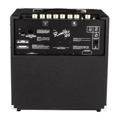 Fender Rumble™ 40 - Black/Silver Bass Guitar Amps