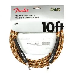 See All Fender - Professional Series Instrument Cable, Straight/Straight, 10', Desert Camo