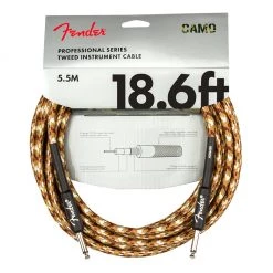 Fender - Professional Series Instrument Cable, Straight/Straight, 18.6', Desert Camo