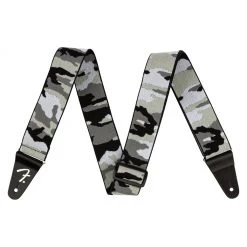Fender - WeighLess 2" Gray Camo Strap - Winter