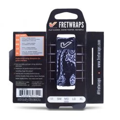 Gruv Gear Fretwraps - 1 Pack - Black Bandana SM See All