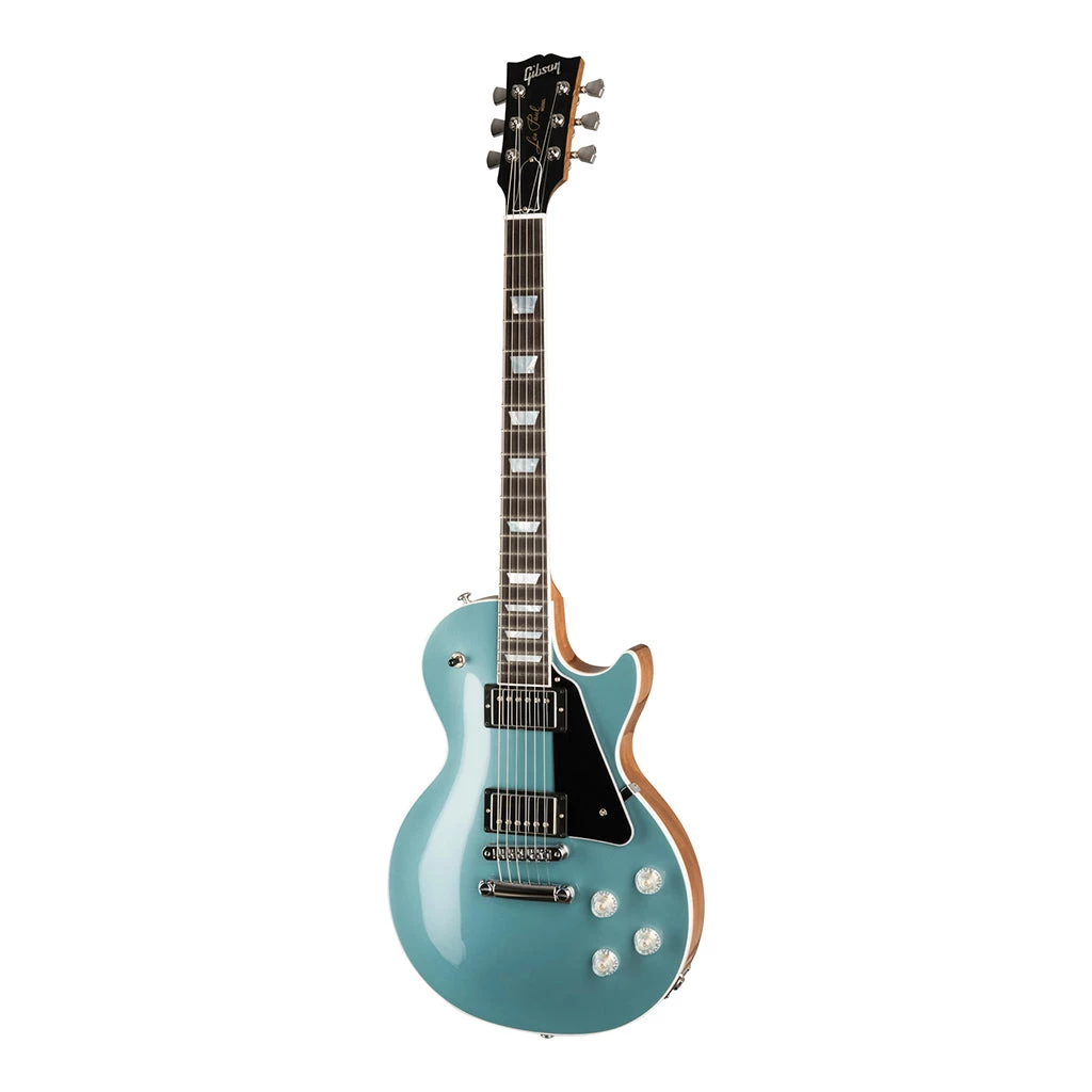 Electric Guitars Gibson Les Paul Modern - Faded Pelham Blue Top
