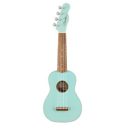 Fender Venice Soprano Uke, Walnut Fingerboard, Daphne Blue Ukuleles