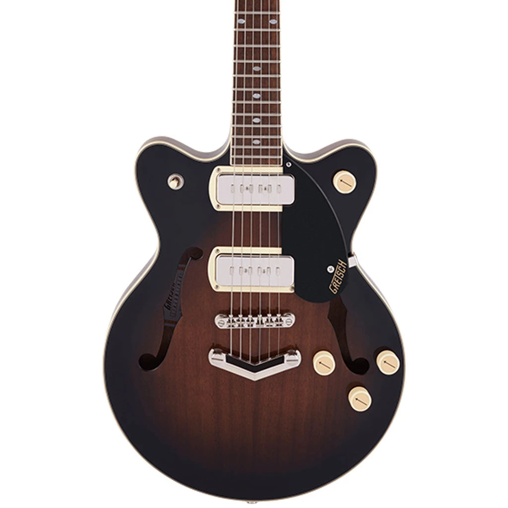 Gretsch - G2655-P90 Streamliner™ Center Block Jr. Double-Cut P90 With V-Stoptail - Laurel Fingerboard - Brownstone