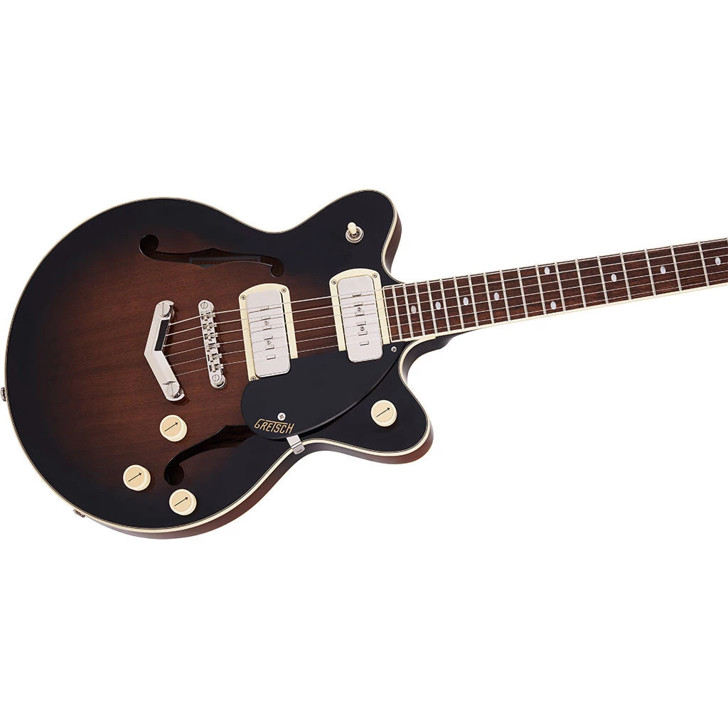 Gretsch - G2655-P90 Streamliner™ Center Block Jr. Double-Cut P90 With V-Stoptail - Laurel Fingerboard - Brownstone