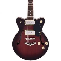 Gretsch G2655-P90 Streamliner™ Center Block Jr. Double-Cut P90 With V-Stoptail, Laurel Fingerboard, Claret Burst Electric Guitars