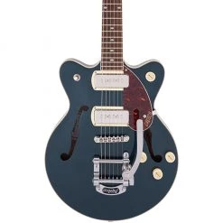 Gretsch - G2655T-P90 Streamliner™ Center Block Jr. Double-Cut P90 With Bigsby® - Laurel Fingerboard - Two-Tone Midnight Sapphire And Vintage Mahogany Stain Electric Guitars