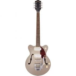Gretsch - G2655T-P90 Streamliner™ Center Block Jr. Double-Cut P90 With Bigsby® - Laurel Fingerboard - Two-Tone Sahara Metallic And Vintage Mahogany Stain