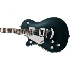 Gretsch - G5220LH Electromatic® Jet™ BT Single-Cut With V-Stoptail, Left-Handed - Jade Grey Metallic Electric Guitars