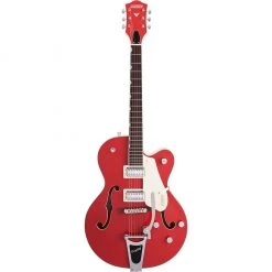 Electric Guitars Gretsch - G5410T Limited Edition Electromatic® Tri-Five Hollow Body Single-Cut With Bigsby® - Rosewood Fingerboard - Two-Tone Fiesta Red/Vintage White