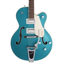 Gretsch - G5410T Limited Edition Electromatic® Tri-Five Hollow Body Single-Cut With Bigsby®, Rosewood Fingerboard, Two-Tone Ocean Turquoise/Vintage White