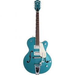 Gretsch - G5410T Limited Edition Electromatic® Tri-Five Hollow Body Single-Cut With Bigsby®, Rosewood Fingerboard, Two-Tone Ocean Turquoise/Vintage White