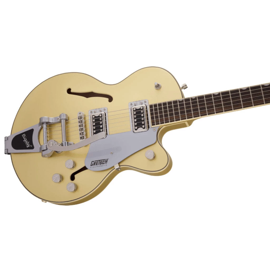 Electric Guitars Gretsch G5655TG Electromatic Center Block Jr. Single-Cut - Casino Gold