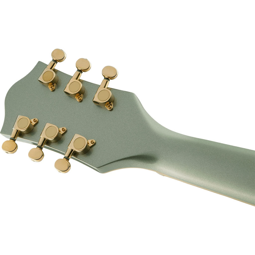 Electric Guitars Gretsch G5655TG Electromatic® Center Block Jr. Single-Cut With Bigsby® And Gold Hardware - Aspen Green