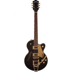 Gretsch - G5655TG Electromatic® Center Block Jr. Single-Cut With Bigsby® - Laurel Fingerboard - Black Gold Electric Guitars