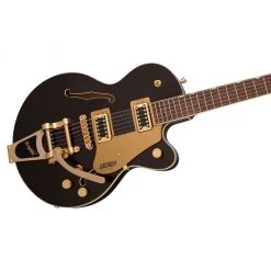 Gretsch - G5655TG Electromatic® Center Block Jr. Single-Cut With Bigsby® - Laurel Fingerboard - Black Gold Electric Guitars