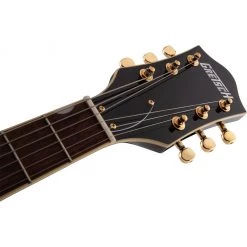 Gretsch - G5655TG Electromatic® Center Block Jr. Single-Cut With Bigsby® - Laurel Fingerboard - Black Gold Electric Guitars