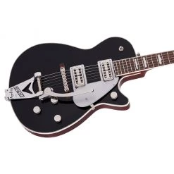Electric Guitars Gretsch - G6128T-89 Vintage Select'89 Duo Jet™ With Bigsby® - Rosewood Fingerboard - Black