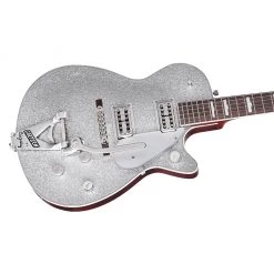 Gretsch - G6129T-89 Vintage Select'89 Sparkle Jet™ With Bigsby® - Rosewood Fingerboard - Silver Sparkle