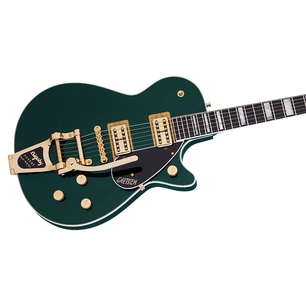 Gretsch - G6228TG Players Edition Jet™ BT With Bigsby® And Gold Hardware - Ebony Fingerboard - Cadillac Green Electric Guitars