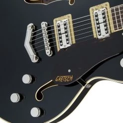 Gretsch Grestch G6609 Players Edition Broadkaster® Center Block Double-Cut With V-Stoptail, USA Full'Tron™ Pickups - Black