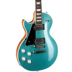 Electric Guitars Gibson Les Paul Modern - Faded Pelham Blue Top Left Handed