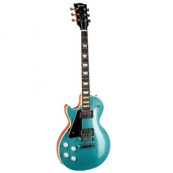 Electric Guitars Gibson Les Paul Modern - Faded Pelham Blue Top Left Handed