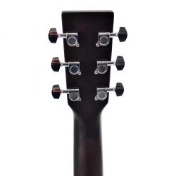Acoustic Guitars Ditson 10 Series Grand OM With Cutaway + EQ - Trans Black
