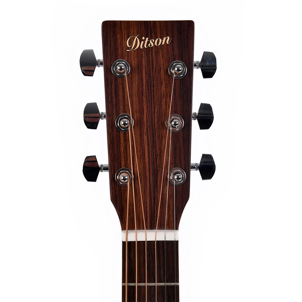 Ditson 15 Series Grand OM With Cutaway + EQ - Distressed Satin