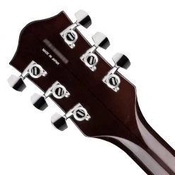 Electric Guitars Gretsch - G6118T Players Edition Anniversary™ Hollow Body With String-Thru Bigsby® - Two-Tone Vintage White/Walnut Stain