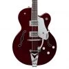 Electric Guitars Gretsch - G6119T-ET Players Edition Tennessee Rose™ Electrotone Hollow Body With String-Thru Bigsby® - Dark Cherry Stain