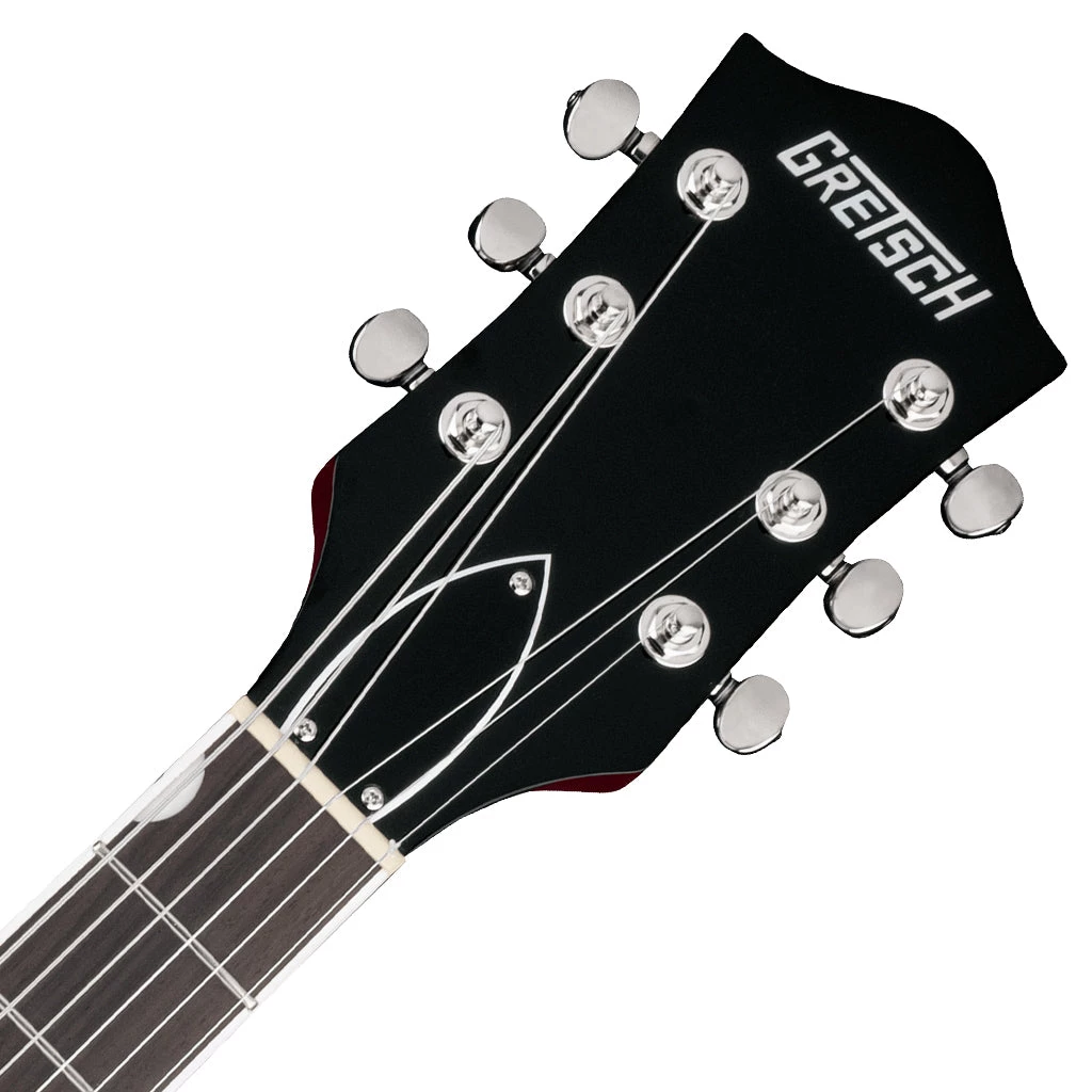 Electric Guitars Gretsch - G6119T-ET Players Edition Tennessee Rose™ Electrotone Hollow Body With String-Thru Bigsby® - Dark Cherry Stain