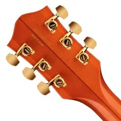 Gretsch - G6120TG Players Edition Nashville® Hollow Body With String-Thru Bigsby® And Gold Hardware - Orange Stain Electric Guitars
