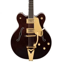 Gretsch - G6122TG Players Edition Country Gentleman® Hollow Body With String-Thru Bigsby® And Gold Hardware - Walnut Stain Electric Guitars