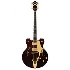 Gretsch - G6122TG Players Edition Country Gentleman® Hollow Body With String-Thru Bigsby® And Gold Hardware - Walnut Stain Electric Guitars