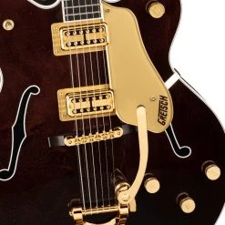 Gretsch - G6122TG Players Edition Country Gentleman® Hollow Body With String-Thru Bigsby® And Gold Hardware - Walnut Stain Electric Guitars