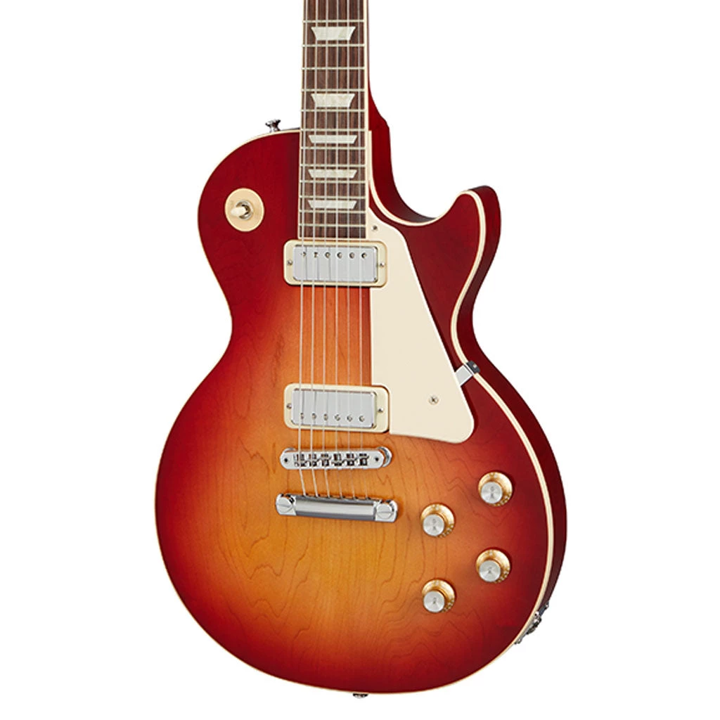 Electric Guitars Gibson Les Paul 70s Deluxe - 70s Cherry Sunburst