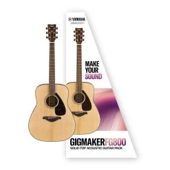 Acoustic Guitars Yamaha Gigmaker FG800MNT Acoustic Guitar Pack